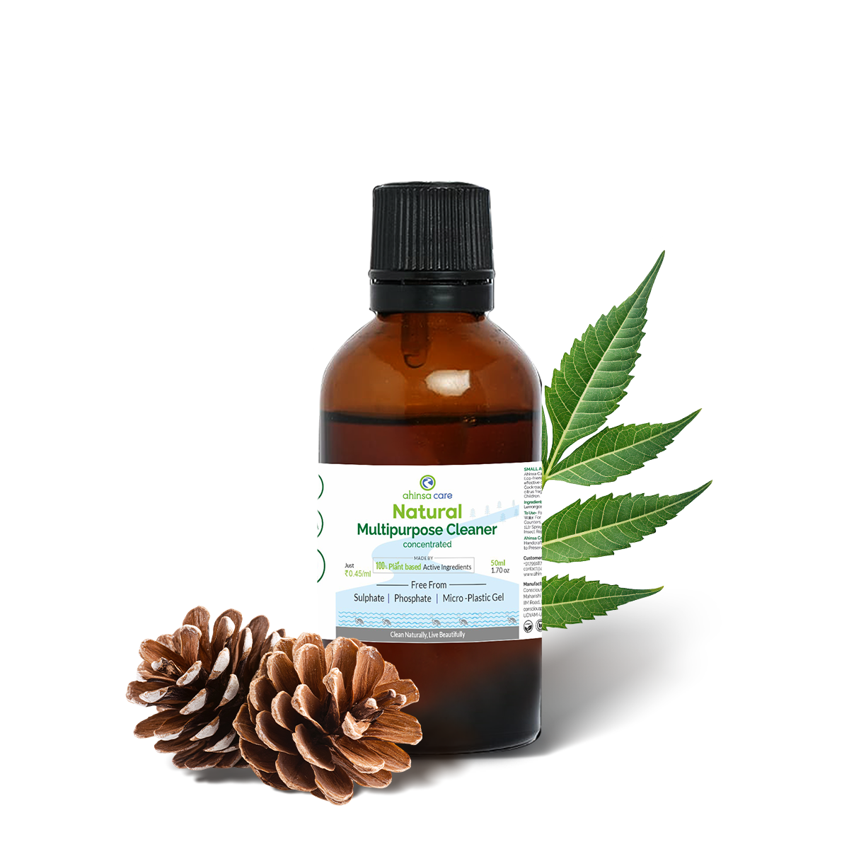 Natural Multipurpose Cleaner Concentrated 50ml