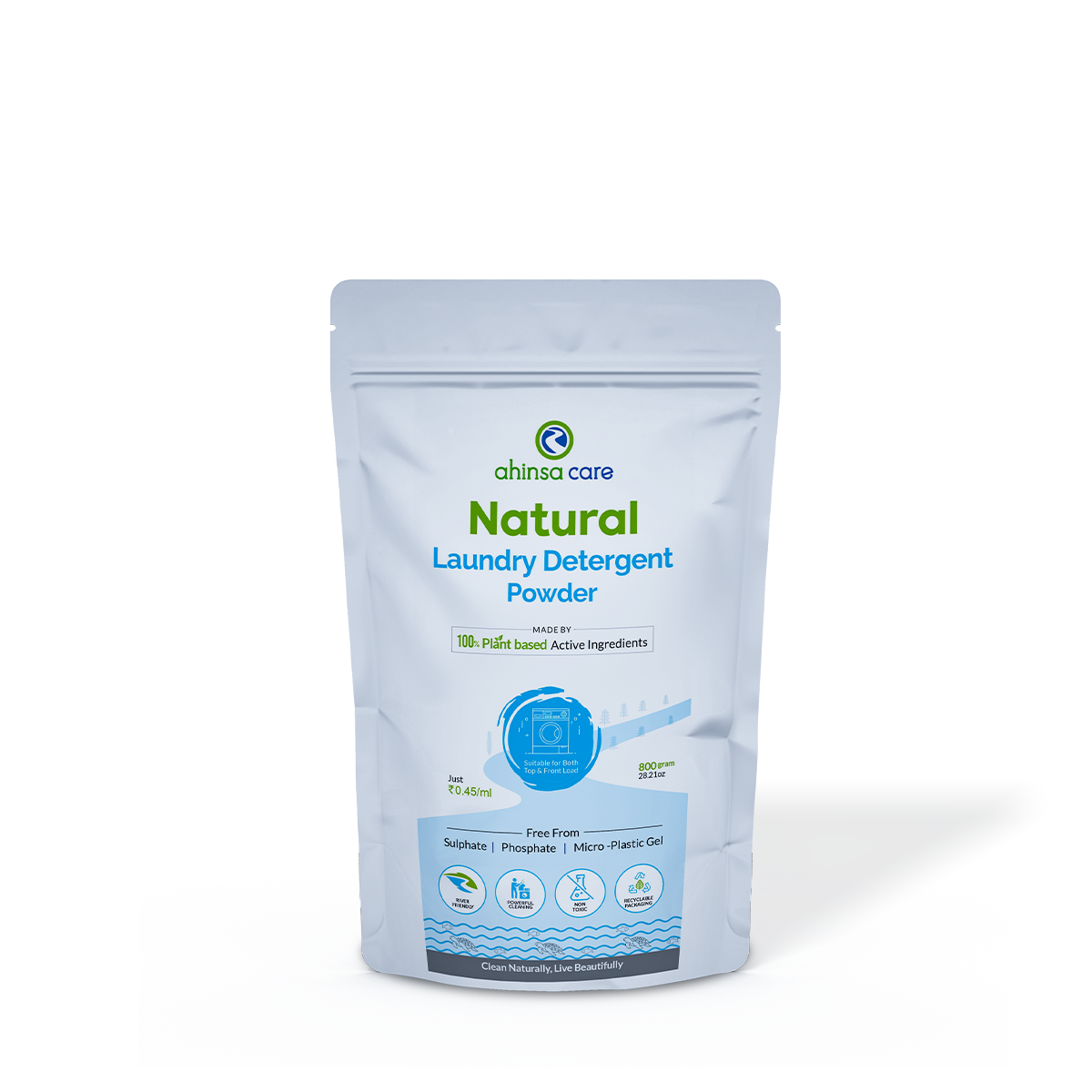 Natural Laundry Detergent Powder 800gm