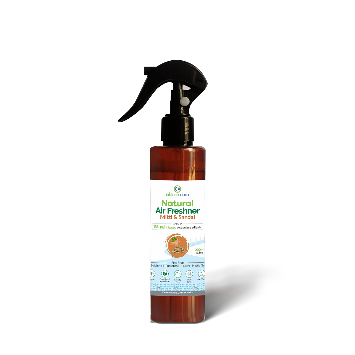 Natural Air Freshner Sandal and Mitti 230ml